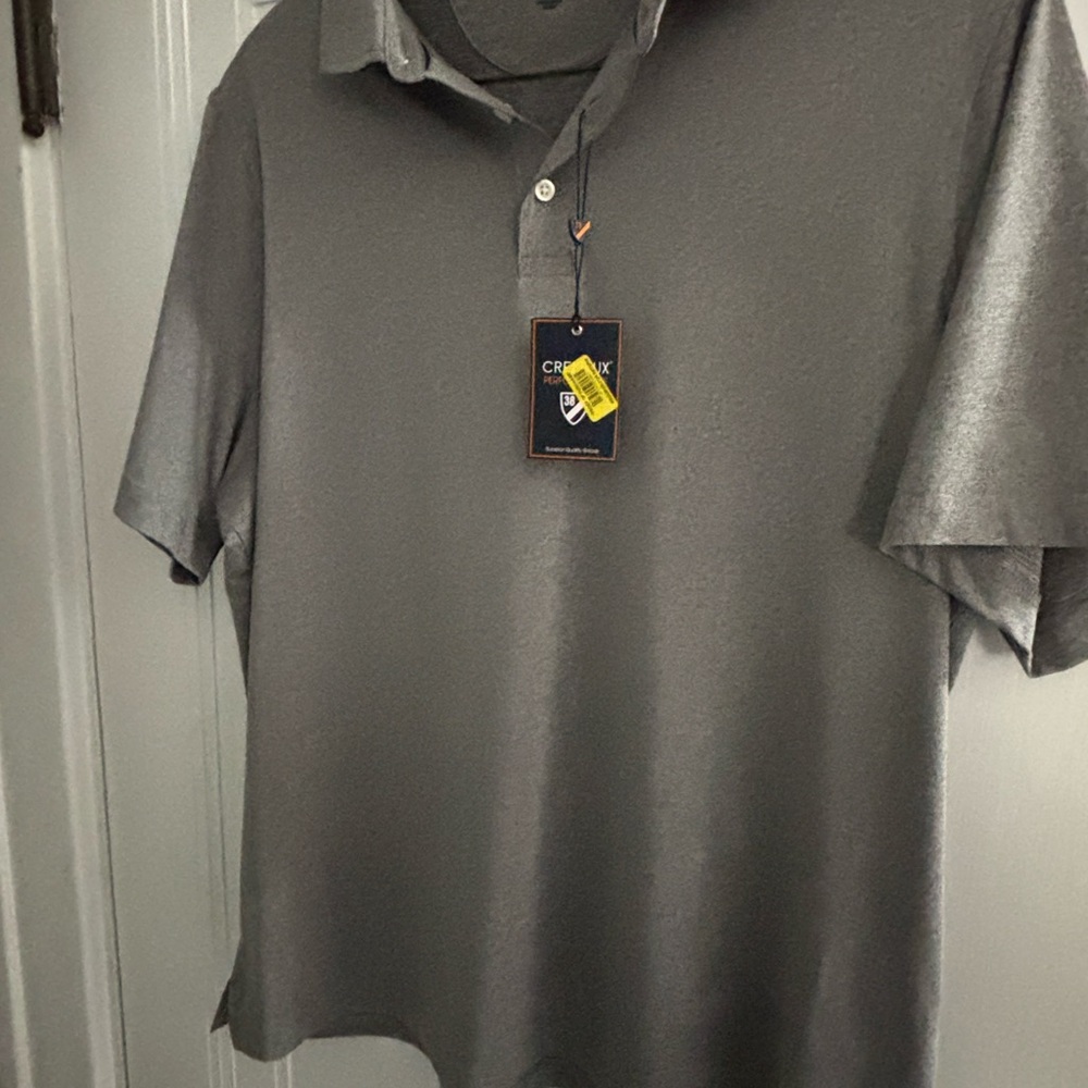 Daniel Cremieux Men's Gray Polo Shirt